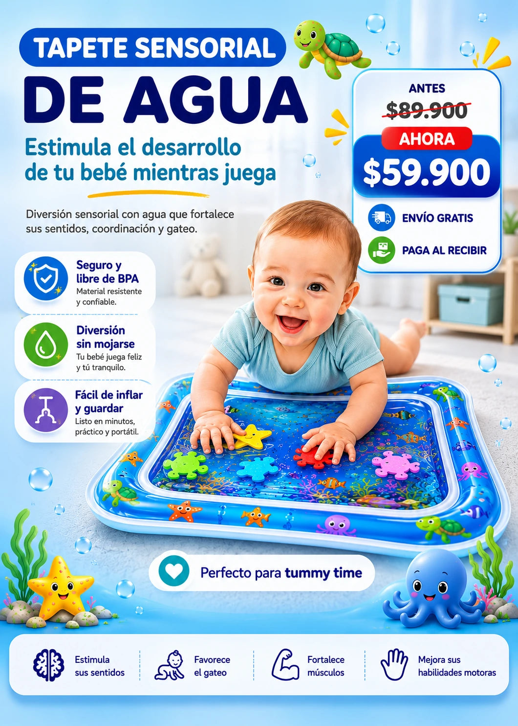Tapete de Agua Sensorial